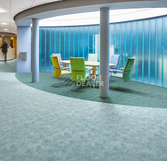Forbo Flotex Colour Calgary 50*50 t 590021 Calgary Aqua фото 2 | FLOORDEALER